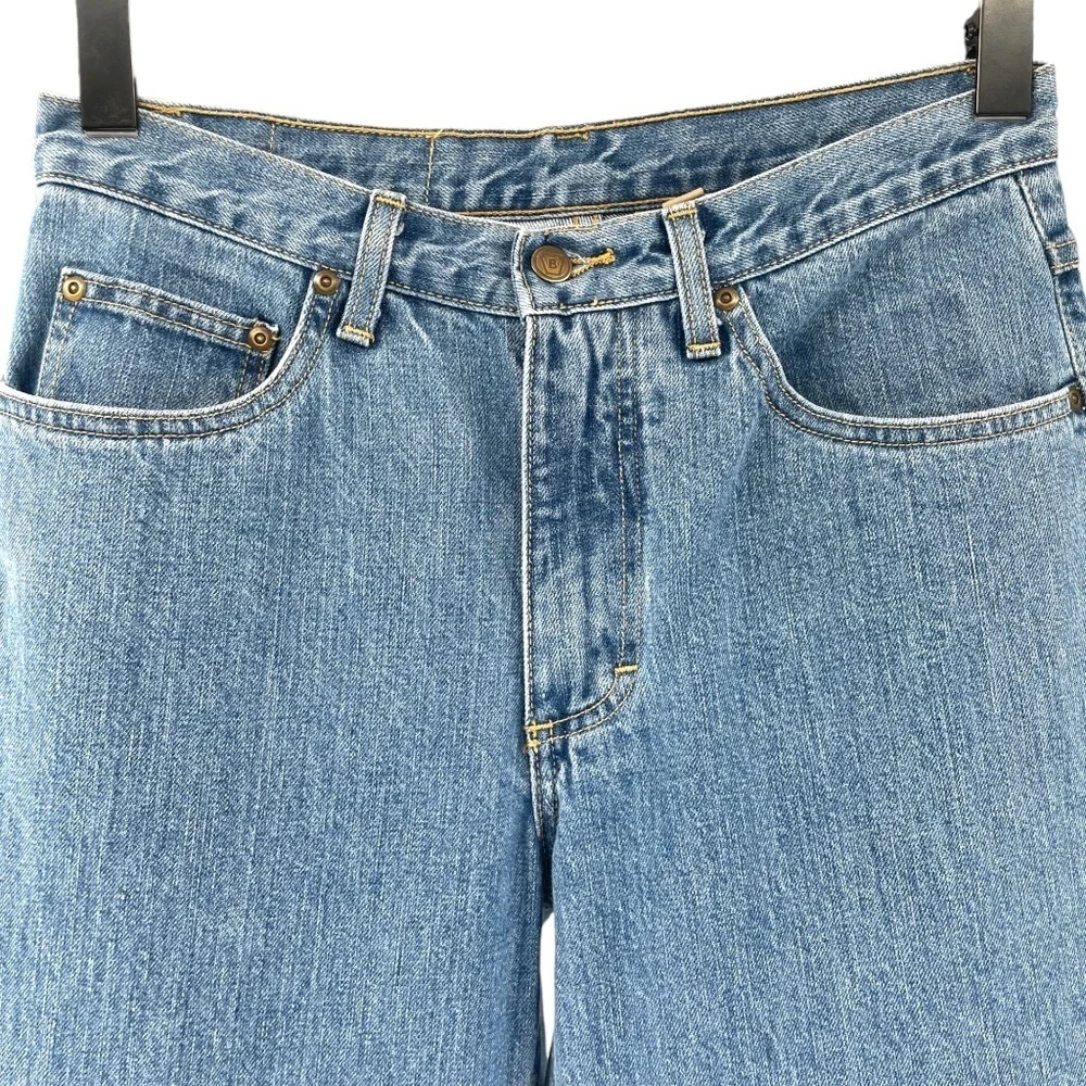 Bills Khakis Classic Fit 120z Denim Jeans, Medium Light Wash, Size 31 x 30 - Picture 3 of 10